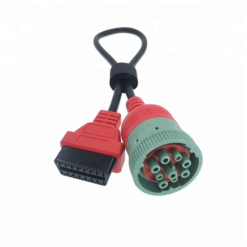 J1939 9PIN to OBD2 DB9 Cable J1939 9PIN to OBD2 DB9 Cable