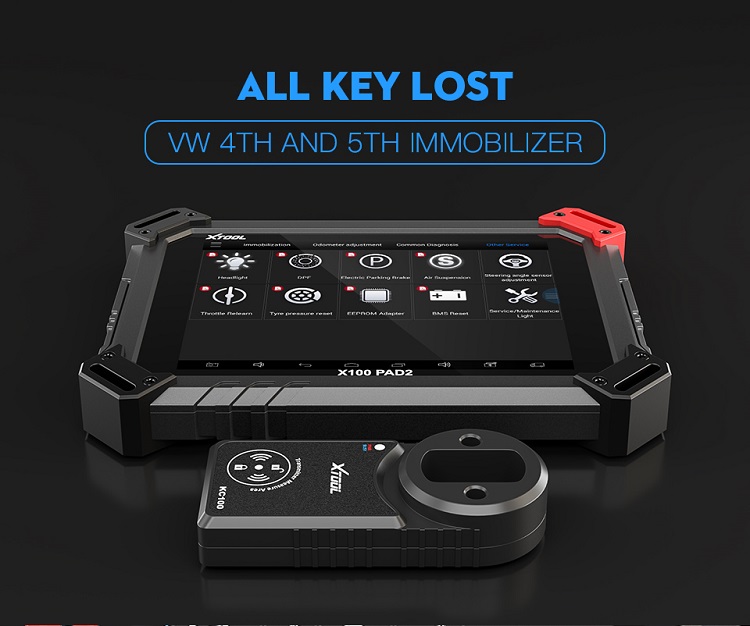 XTOOL X100 PAD2 PRO tablet Key Programmer