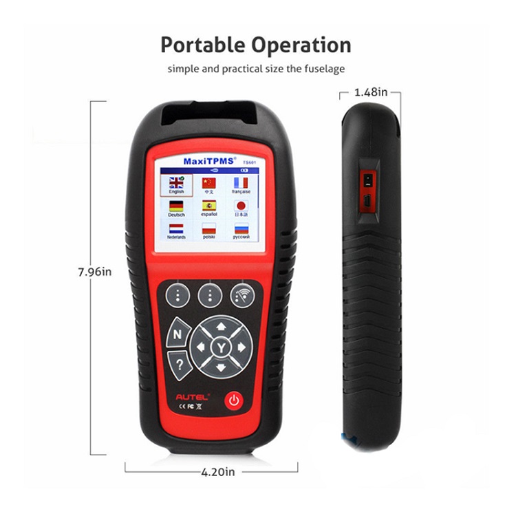  Autel MaxiTPMS TS601TPMS, auto TPMS tool,Autel tire pressure tester