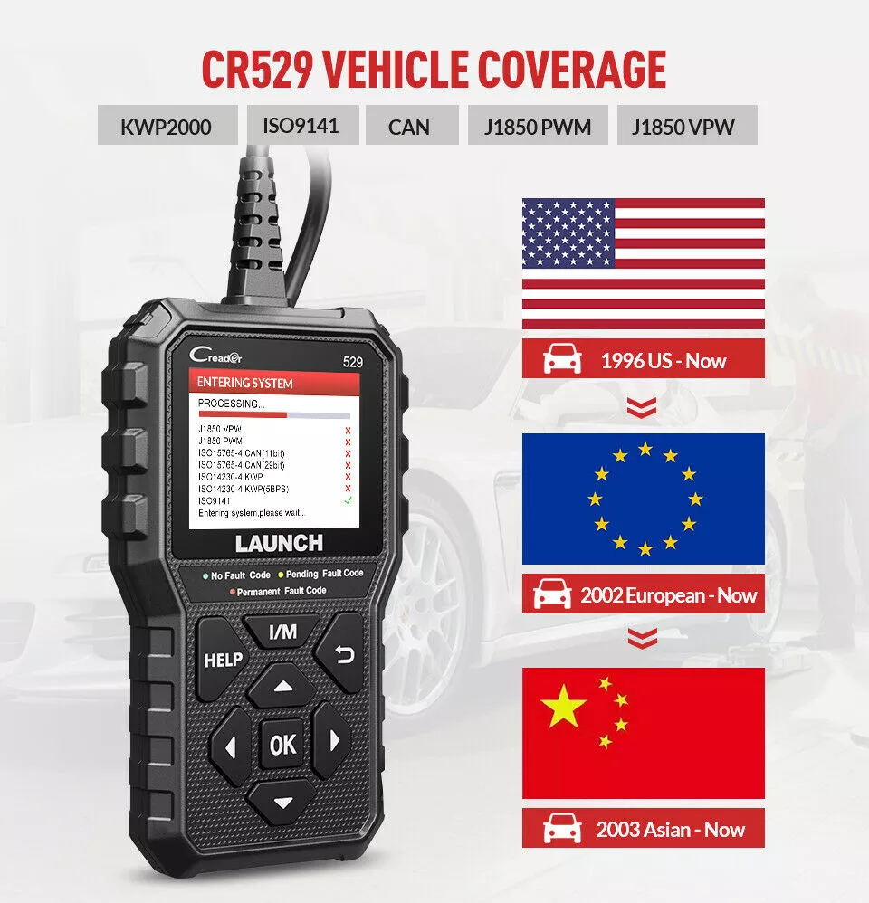 supplying Launch CR529 auto scanner supplying Launch CR529 auto scanner