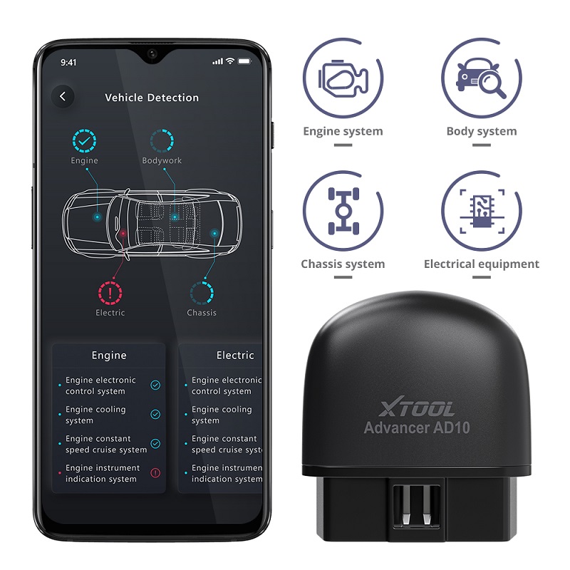 auto engine system tester bluetooth